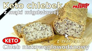 Jak zrobić chleb KETO z mąki migdałowej❓  Przepis na śniadanie niskowęglowodanowe [upl. by Kcinemod984]