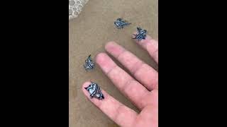 Glaucus atlanticus release dangerous venomous beautiful fishing beach [upl. by Yllehs]