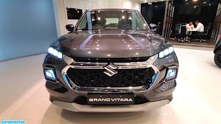 Maruti Suzuki Grand Vitara Zeta 2024  Grand Vitara 2024  Interior and Exterior  Reallife Review [upl. by Quirita]