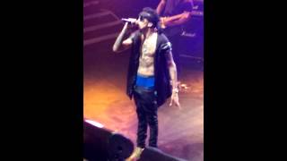 August Alsina  Kissing on my tattoos live at Koko [upl. by Narol]