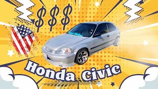 99 Honda Civic Kaç Para Sizce araba açıkarttırma [upl. by Nairret]