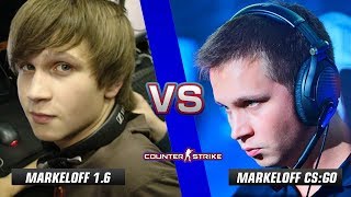 markeloff CS 16 vs markeloff CSGO [upl. by Atnoed]