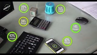 ENERGOUS Wireless power solutions WattUp wireless Charging 20 Ecosystem OverTheAir Transmitter [upl. by Laehplar]