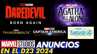 Marvel Studios en D23 2024 TODOS LOS ANUNCIOS [upl. by Arimay167]