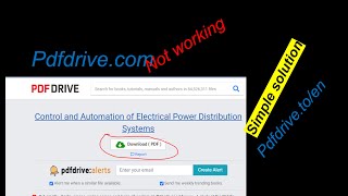 pdfdrive notworking simple solution for this problem [upl. by Akemyt]