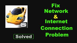 Fix Asphalt Nitro App Network amp No Internet Connection Error Problem Solve in Android [upl. by Eisoj291]