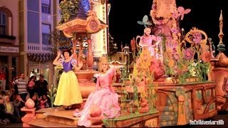 HD Disneyland Mickeys Soundsational Parade at Night in HD  Disneyland [upl. by Annahtur873]