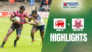 Highlights  Kandy SC amp Havelock SC  Nippon Paint Rugby League 202324 [upl. by Paulsen992]