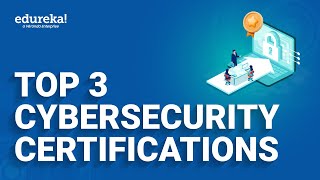 Top 3 Cyber Security Certifications for 2024  Cyber Security Certifications for Beginners  Edureka [upl. by Suzan]