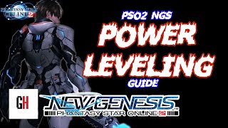 PSO2 NGS Leveling Guide  how to power level up in pso2 ngs [upl. by Zilada568]