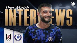 POCHETTINO amp BROJA react postmatch  Fulham 02 Chelsea  Premier League 202324  Chelsea FC [upl. by Kerwin]