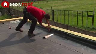 EPDM plat dak zelf plaatsen met Easyroof [upl. by Ear]