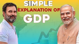 Simple Explanation of GDP  GDP के बारे में पूरी जानकारी  Trending biosphere [upl. by Ahsemot]