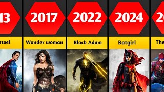 Dceu All Movies List  Entire Dceu Movies 20132025 [upl. by Einial335]