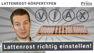 Lattenrost richtig einstellen für alle Körpertypen [upl. by Bartholemy]