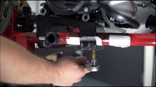 Rotax MAX Evo Install the engine  How to 710 [upl. by Py37]