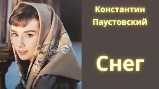 Снег  Константин Паустовский  Рассказ  Аудиокнига [upl. by Winna]