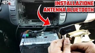 Installazione Antenna Bluetooth su Fiat Bravo  Como Instalar Antena Bluetooth Para Auto Fiat Bravo [upl. by Sadira]