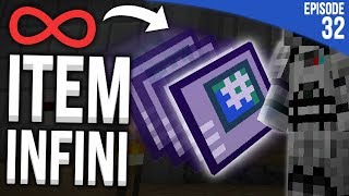 CET ITEM PEUT STOCKER DES TRUCS À LINFINI   Minecraft Moddé S4  Episode 32 [upl. by Marsha806]