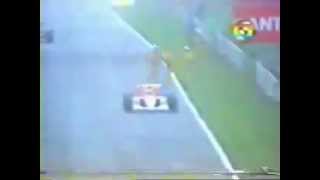 Ayrton Senna com apenas uma marcha vence o GP Brasil de F1 [upl. by Anairotciv]