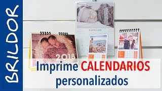 Cómo hacer CALENDARIOS personalizados con FOTOS 📸😍 [upl. by Yajnas784]