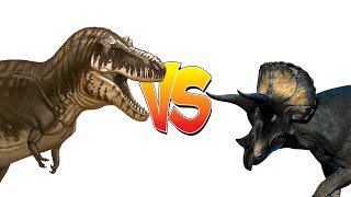 Tyrannosaurus rex vs Triceratops [upl. by Maitilde]