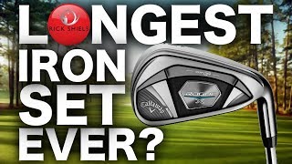 Longest irons EVER Callaway Rogue X Review [upl. by Routh868]