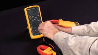 How To Configure A Fluke Multimeter To Use AC And ACDC Current Clamps [upl. by Jehovah]