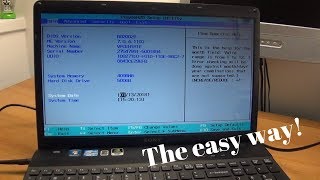 How to enter the BIOS on most Sony Vaio laptops  The easy way [upl. by Asante]