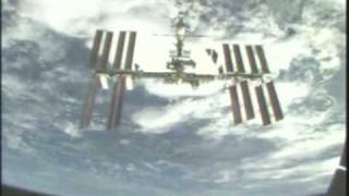 STS130 Flyaround  Views of the International Space Station [upl. by Reube]