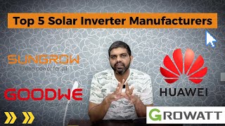 TOP SOLAR INVERTER BRANDS  SOLAR ENERGY  SOLAR POWER  TOP BRANDS  solarenergy solarproducts [upl. by Wicks]