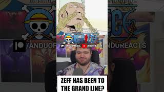 Zeff Has Been To The Grand Line  One Piece anime reaction onepiece [upl. by Adnawyek]