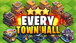 Easiest Strategies for EVERY Town Hall in Clash of Clans [upl. by Allicsirp151]