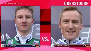 Turniej Czterech Skoczni 20162017  Oberstdorf  301216 r [upl. by Audi]