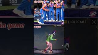 real life emote is on free fire freefire emote 🔥🔥🔥 [upl. by Eulau832]