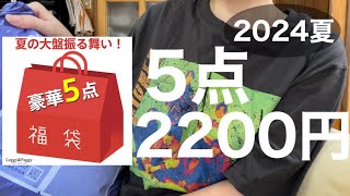 【福袋】5点2200円の福袋開封 最近評価が高いレギーampパギーの福袋購入してみました【楽天】 [upl. by Oderfliw]