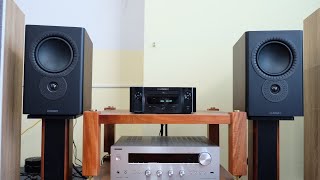 Combo  MARANTZ CR412  LOA MISSON LX3MKII Bass Ngược Với Âm Hình Cực Ấn Tượng Chơi Đa Thể Loại [upl. by Yard724]