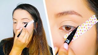 8 Easy Eyeliner Tutorials For Beginners [upl. by Longan]