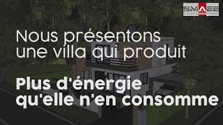 Bâtiment à énergie positive quotBEPOSquot au Maroc avec SMAEE  wwwsmaeecom [upl. by Ordnaxela]