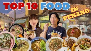 Here’s our MUST TRY 10 top Food in Penang [upl. by Atiuqet]