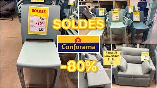 CONFORAMA 80 SOLDES  24 janvier 2024 conforama soldes2024 soldes promo promotion bonplan [upl. by Branham777]