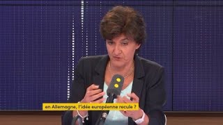 Lidée européenne a reculé en France reconnait Sylvie Goulard [upl. by Anirahc]