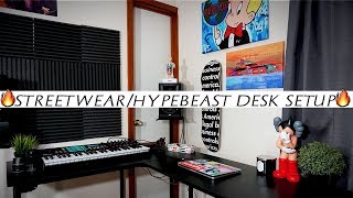 STREETWEARHYPEBEAST DESK SETUP [upl. by Llerrit]