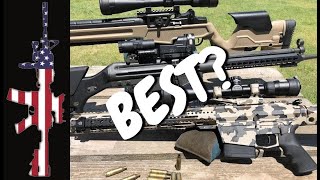 Semi auto 308  M1A vs AR10 vs PTR 91 HK 91 [upl. by Asnarepse]