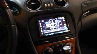 2006 Mercedes SL500 Full Aftermarket Audio System Pioneer 4200nex [upl. by Putscher766]