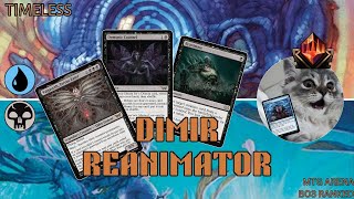 TUTOR FOR REANIMATE  Dimir Reanimator  MTG Arena Timeless Bo3 Ranked [upl. by Eelatsyrc695]