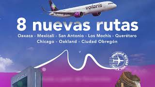 ¡Descubre las 8 nuevas rutas de Volaris desde Monterrey ✈️🌟 Viaja más y paga menos [upl. by Navlys293]