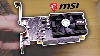 UNBOXING MSI GEFORCE GT 1030 2Gb Low Profile OC en Español ¿En 2021 ¿Cuello de Botella [upl. by Dev]