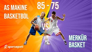 As Makine  Merkür Basket  Div 2  Sporsepeti Basketbol Ligi [upl. by Analart467]