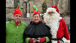 2023  Große Begeisterung beim Halberstädter Weihnachtslied an der Martinikirche [upl. by Darra]